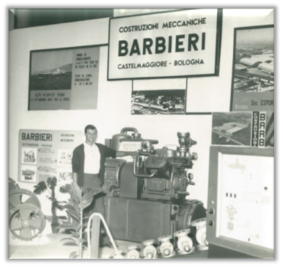 Costruzioni Meccaniche Barbieri trade-stand display