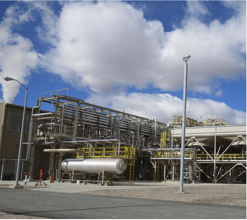 Ammonia refrigeration package — overall installation